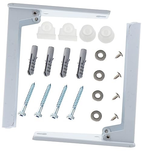 COLLBATH Rejilla Soporte Pared Microondas Acero Al Organizador Almacenamiento Telescópico