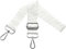 Taschengurte zum Wechseln Verstellbar Schultergurt für Tasche, Taschengurt Breit 3.8cm mit Silber Karabiner Schulterriemen Taschenband Tragegurt für Handtaschen, Rein weiß, S37