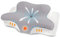 PHYSEN Almohada Cervical de Memory Form, Ideal para Dormir de Lado, Boca Arriba o Boca Abajo, 62x41x13cm