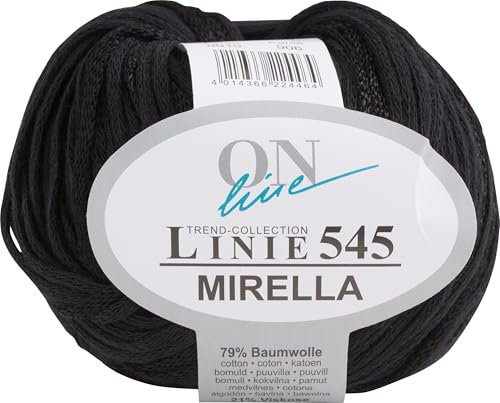 ONline Wolle Mirella Linie 545 Strickwolle 50g 120m Nadelstärke 4,5 bis 5,5 für Pullover Größe 38 650g Farbe 10