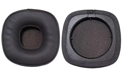 Replacement Major 4 Earpads for Marshall Major IV On-Ear Headphones - Premium Comfort Memory Foam Cushions with Protein Leather Cover Earmuff, Black