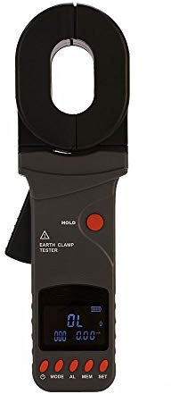 FR2000C+ Clamp Ground Resistance Tester Earth Clamp Meter Loop Resistance Tester Leakage Current Tester