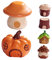 TOYANDONA 6pièces Miniatures Maison De Fée Et Décor De Champignon Accessoires Paysage Ornements De Jardin Miniature Cottage Forêt pour Plantes Et Fleurs