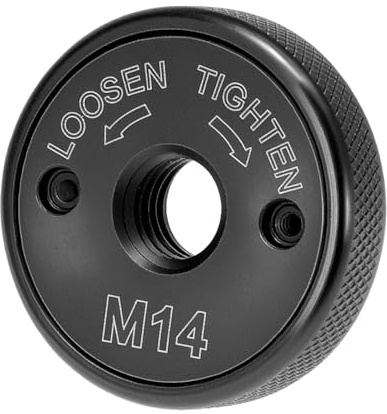 QWORK® M14 Tuerca de sujeción rápida, para amoladora angular