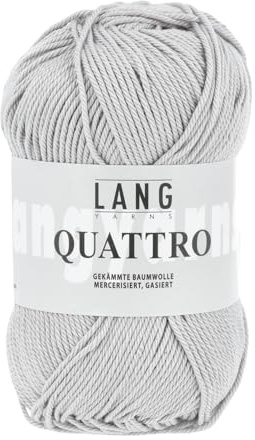 Lang Yarns Quattro 0024 hellgrau