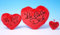 Cepewa Plüschkissen in Herz-Form 16cm - Ich Liebe Dich - Valentinstag, Weihnachten, Geburtstag