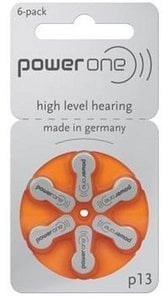 180 Stück Varta PowerOne P 13 - Hörgerätebatterie PR48 - 310 mAh 1,4 V