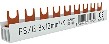 3P Phasenschiene Gabel 9-polig 12mmq Schteiner 6329