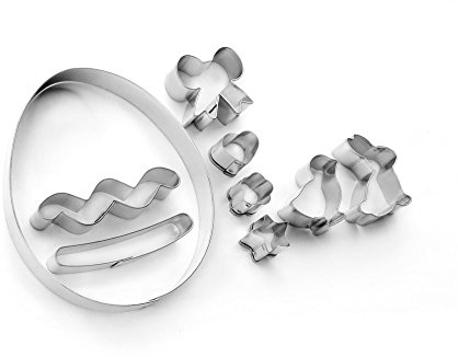 IBILI 794304 Set 9 Cortapastas Huevo DE Pascua