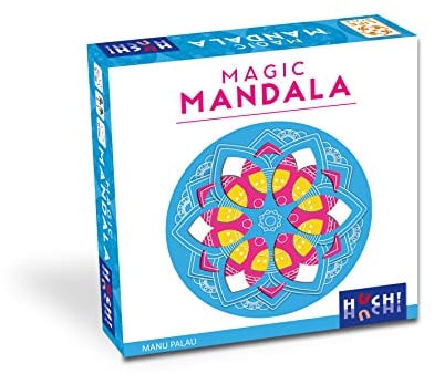 HUCH! 880604 Magic Mandala Knobelspiel, bunt