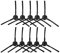 RETYLY Confezione da 10 spazzole laterali di ricambio per Ilife V3 V5 A6 A4 A4S Robot Aspirapolvere