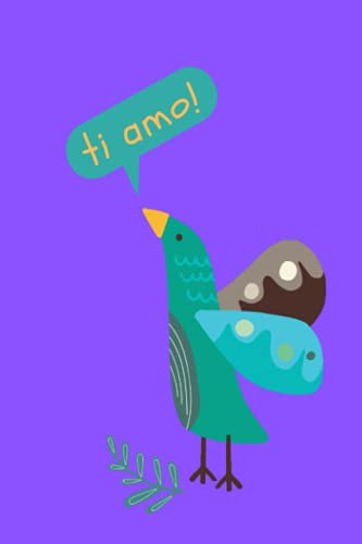Ti Amo Notebook (Journal, Composition Book, or Diary)