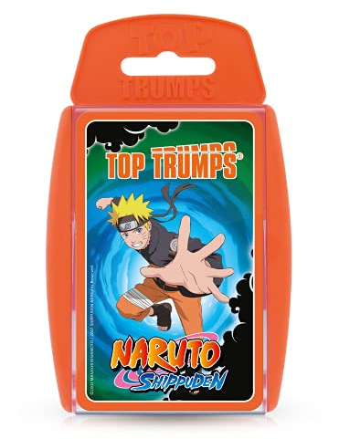 Winning Moves - Top Trumps – Naruto Shippuden – Kartenspiel – Gesellschaftsspiel – französische Version