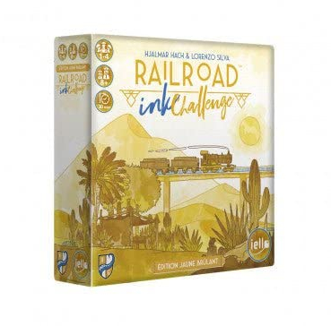 IELLO Horrible Guild Railroad Ink Challenge – Gelb