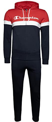 Champion Gymnastikanzug mit Kapuze P-E Art.217413 (m, bs501 blau), blau, Medium