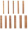 Bambus Stricknadeln Set, 13CM 55 Stück Doppelspitz Stricknadel von 2,0 mm-5,0 mm für Socken Hüte und Schals