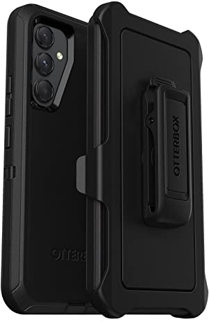 OtterBox Defender Case for Samsung Galaxy A54 5G, Shockproof, Drop Proof, Ultra-Rugged, Protective Case, 4x Tested to Military Standard, Black, Non-Retail Packaging