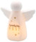 Dekohelden24 LED Nachtlicht Engel mit Timer, Himmlisches Fest -, L/B/H: 11,3 x 5,5 x 12,2 cm