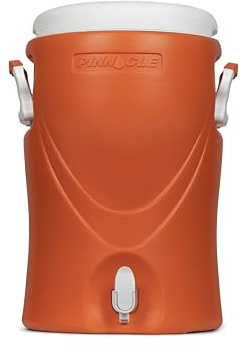 Pinnacle Thermoware Unisex-Adult Platino 5 Gallon Orange Isolierter Getränkebehälter, 20 Liter