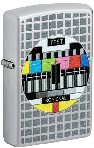 Zippo Briquet Tempête - Cyber Inspiration - Rose Vif & Image Couleur - Rechargeable, Garanti à Vie - Flamme Ajustable - Boîte Cadeau - Métal - Fabriqué aux USA, Unique