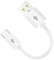 Cable corto USB a tipo C de 10 cm, cable de carga de alta velocidad, compatible con transferencia de datos para teléfonos inteligentes de la serie 15, transferencia de datos de alta velocidad