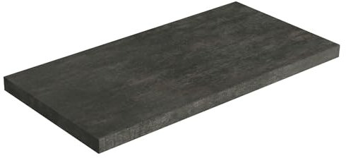 lavita Möbelplatte Graphite 805x400 Widerstandfähigkeit gegen Feuchtigkeit Hochwertige Möbelplatte für das Badezimmer Material: Dekoratives und schützendes Laminat Dicke 38 mm Farbe: Graphit