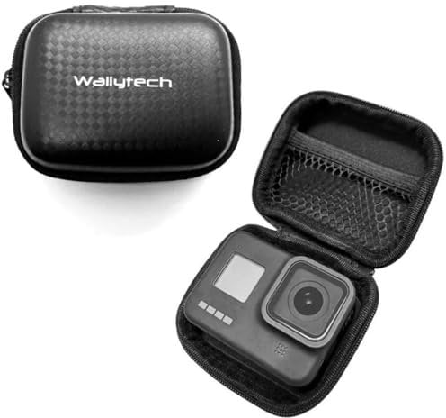 RALSPEC Padded Storage Hard Carry Case Compatible with GoPro Hero 13/12/11/10/9/8/7/6 Black & DJI Action 5 Pro/4/3 Insta 360 Ace Pro Camera Go Pro