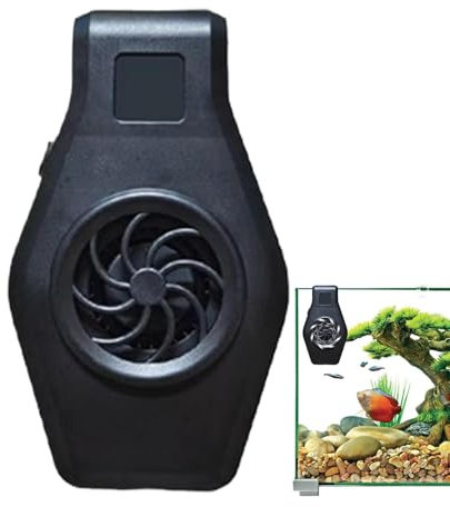 Lesunbak Kühlventilator für Aquarium, kompakte Kühler für Aquarium, AquariumChillers, USB-Zuchtkühlung mit einstellbarer Windgeschwindigkeit
