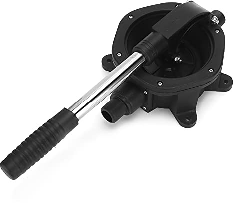 Akozon Manual Diaphragm Pump Boats - Marine Manual Bilge Pump 45Lpm/720GPH Stainless Steel Thread Nonslip Handle - Boating & Sailing