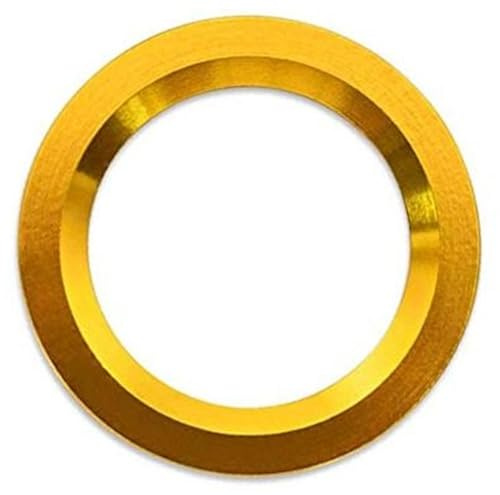 QASULER Auto Start Stop Motorabdeckung Knopfring Styling Aufkleber Fall, for Cadillac, for Toyota, for RAV4, for Bauzubehör Aufkleber für Fahrzeugstartknopf