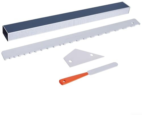 Poutre de ponçage en alliage d'aluminium pour fretwork, kit d'outils de nivellement de frettes de guitare avec lime couronnement avec poignée, manche droit pour jauge de bord, bascule de frette 10,2