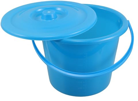 LABRIMP Portable Bedside Urinal Pot 3000Ml with Handle and Lid, Thick Plastic Leakproof Urinal Jug with Measurement Scale for Adults and Patient Care