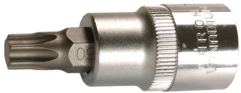 SW-Stahl 05243SB Schraubendrehereinsatz, 1/2 I T-Profil I T30 x 53mm I Schraubendreher-Einsatz für Torx I Sechskant Einsatz
