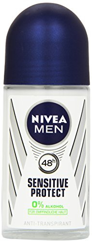 Nivea Men Sensitive Protect Deo Roll-on, Antitranspirant, 50 ml