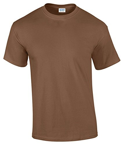 Gildan Mens Heavy Cotton Short Sleeve T-Shirt (L) (Military Green)