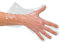 PE-Handschuhe Herrengröße, Dieselhandschuhe, Einmalhandschuhe, Einmal-Handschuhe (100-er Pack) Transparent