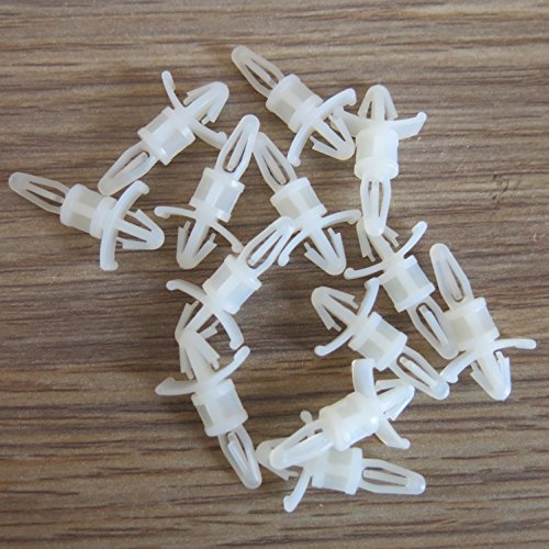 100Pcs Nylon plastik PCB circuit board Abstandhalter Halter Spacers Standoff halter fixed clips 4/4.8mm Hole thinkness 2.0/1.6 Locking Snap-In Posts (MCS6)