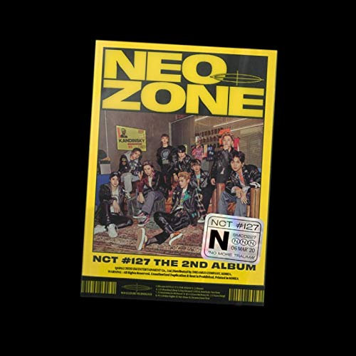 SM Entertainment NCT 127 - NCT #127 Neo Zone [N ver.] (Vol.2) Album+Extra Photocards Set