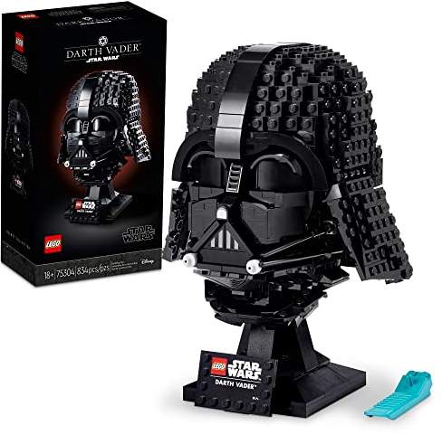 LEGO 75304 Star Wars Le Casque de Dark Vador, Kit de Construction, Maquette, Masque, Collection, Décoration, Loisirs Créatifs, Idée Cadeau, pour Adultes