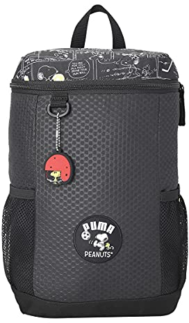PUMA Unisex Kinder x Peanuts Backp Tasche, Schwarz, Einheitsgröße