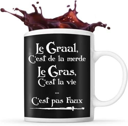 Planetee Mug Répliques (Mug Gras Graal Noir)