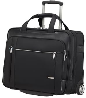 Samsonite Spectrolite 3.0 - Laptop Rolling Bag 17.3 with Smart Features, Practical Interior Layout, Business Trolley - 37.5/42.5L - Black