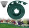 ACXIN Bordure de pelouse en plastique - 20 m - Bordure de tonte flexible avec ancrage - Clôture de jardin - Bordure décorative pour le jardin - 20 m x 5 cm - Vert