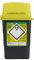 Sharpsafe 1 Litre 5th Generation Yellow /Grey -Sharps Bin Clinical Waste Disposal