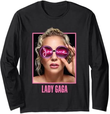 Lady Gaga Joanne Brille Langarmshirt