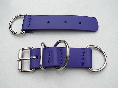 MJH BioThane Halsband Verschluss verstellbar 25mm breit lila