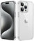 iCatchy Case for iPhone 15 Pro 6.1-Inch, Shockproof Bumper Phone Cover, Anti-Yellowing Clear Back Compatible with iPhone 15 Pro (Clear)