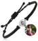 EMIRISTIC Personalisiertes Foto-Armband mit Bild im Inneren, handgefertigt, freie Größe, individuelles Bild-Armband, Valentinstag, Geburtstag, Jahrestag, jeden besonderen Tag, Free Size, Edelstahl,