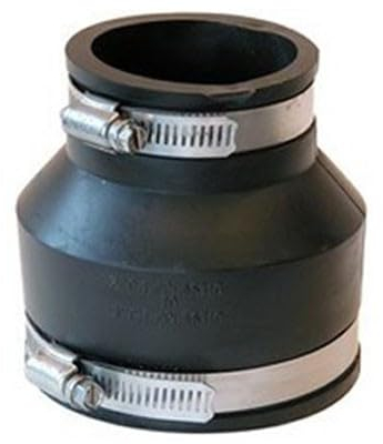 Swell UK Rubber Reducer | Pond Pipe Reducer Fitting (3-1.5 inch)