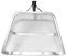 ＡＷＨＡＯ Setaccio per Terreno Setaccio da Giardino Setaccio per Terreno Spade Setaccio per crivello Strumento Filtro agricolo per Compost Bonsai Castagne, 37x44 cm Maglia 0.8 cm
